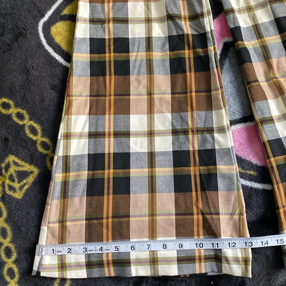 So brand plaid wide leg pants - Picture 3 of 14